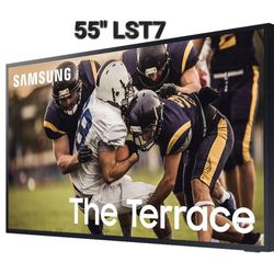 SAMSUNG 55" INCH OUTDOOR TV TERRANCE LST7 ACCESSORIES INCLUDED 