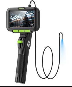 Two-Way Articulating Borescope with Light, 3.9mm Articulating Probe Industria...