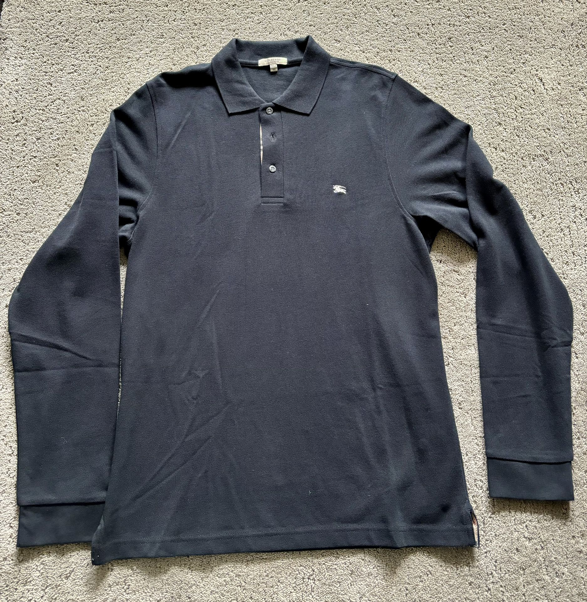 Burberry men’s long sleeve shirt, size XL