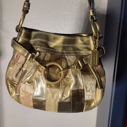 Coach patchwork purse y2k