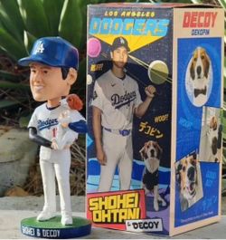 Shohei Ohtani Decoy 2024 LA Dodgers Bobblehead