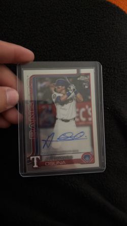 ALEJANDRO OSUNA 2025 Topps Chrome Update Rookie RC Autograph Auto #AC-AO