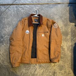 Carhartt Jacket Blanket Lined Detroit