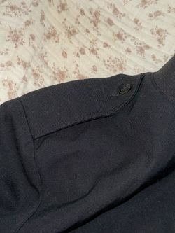 Uniform navy jacket