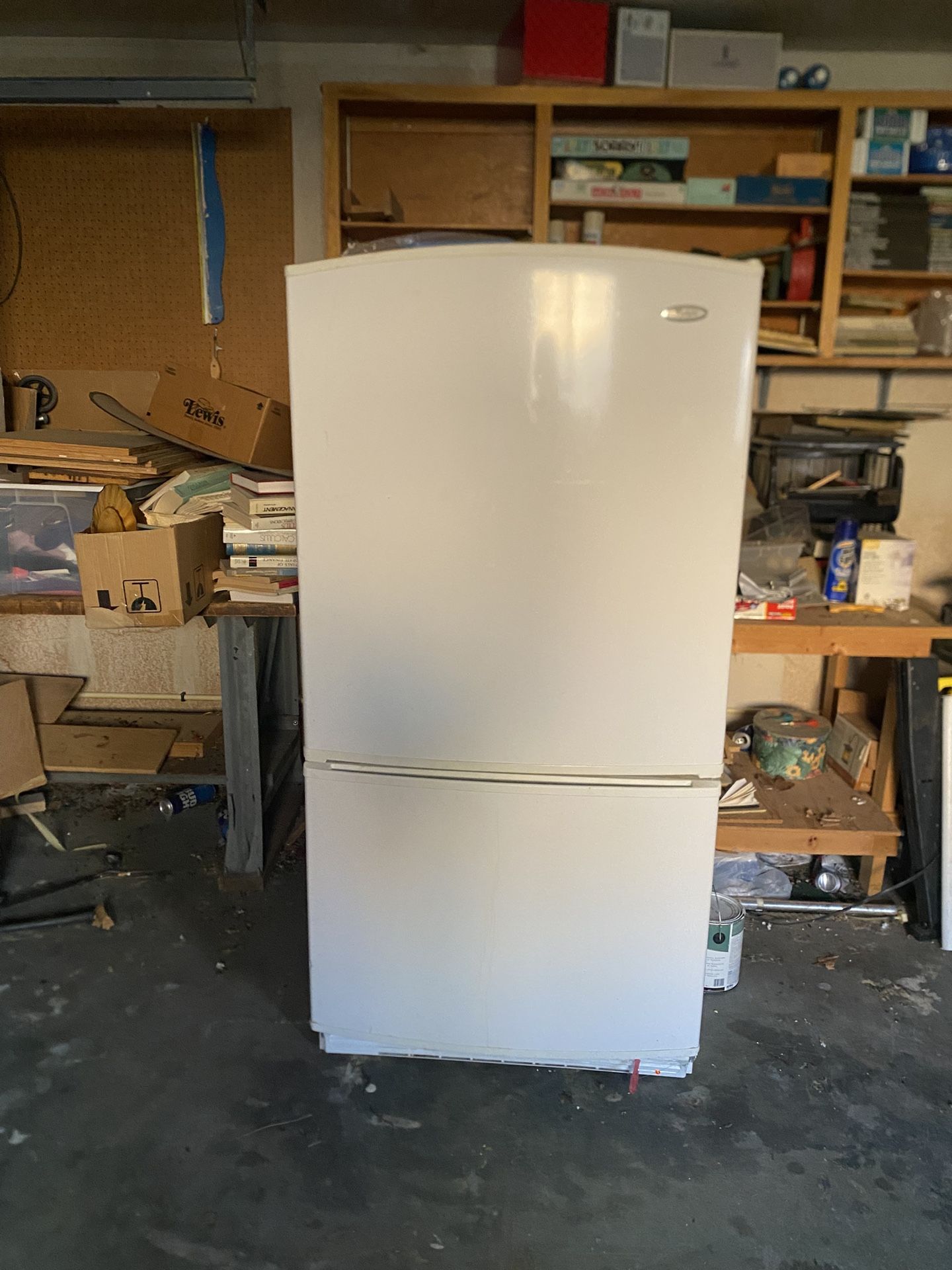 Large whirlpool Upright freezer
