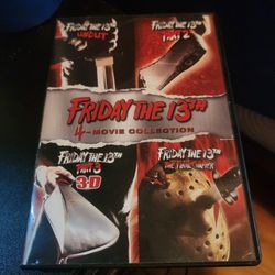 Friday The 13th  4 Disk Movie Collection 