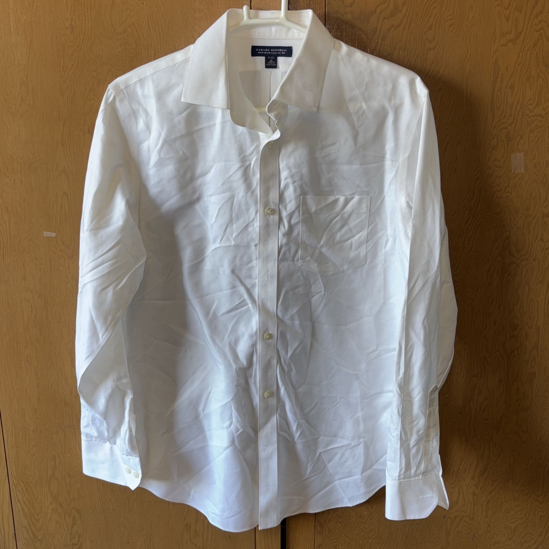 Men’s Banana Republic White Dress Shirt