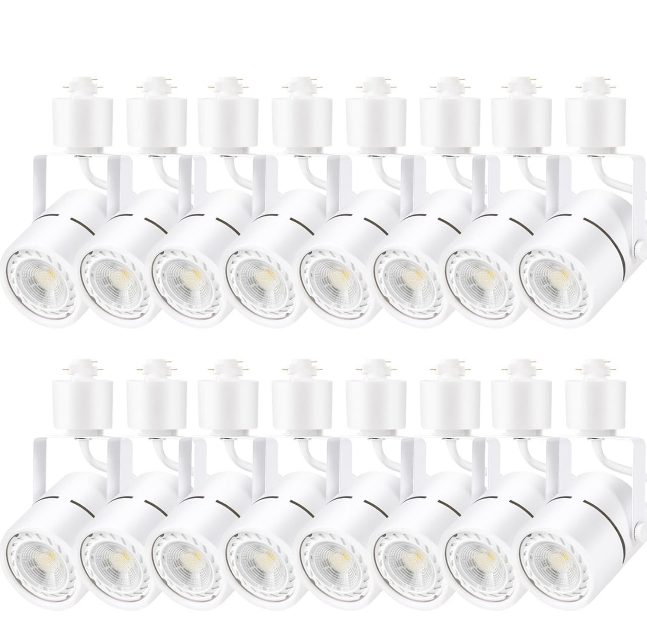 LED Track Lighting Heads, 6.5W Adjustable LED Track Light Fixtures,4000K Cool White(D)
