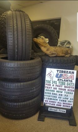 305 40 22 BRAND NEW TIRE TIRES $120 EACH $480 SET