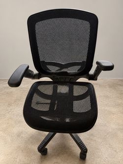 Black Mesh Office Chair – $75