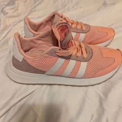 Adidas Women's FLB Runner Flashback Coral Pink Size 6.5 