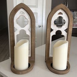 Candle sconces