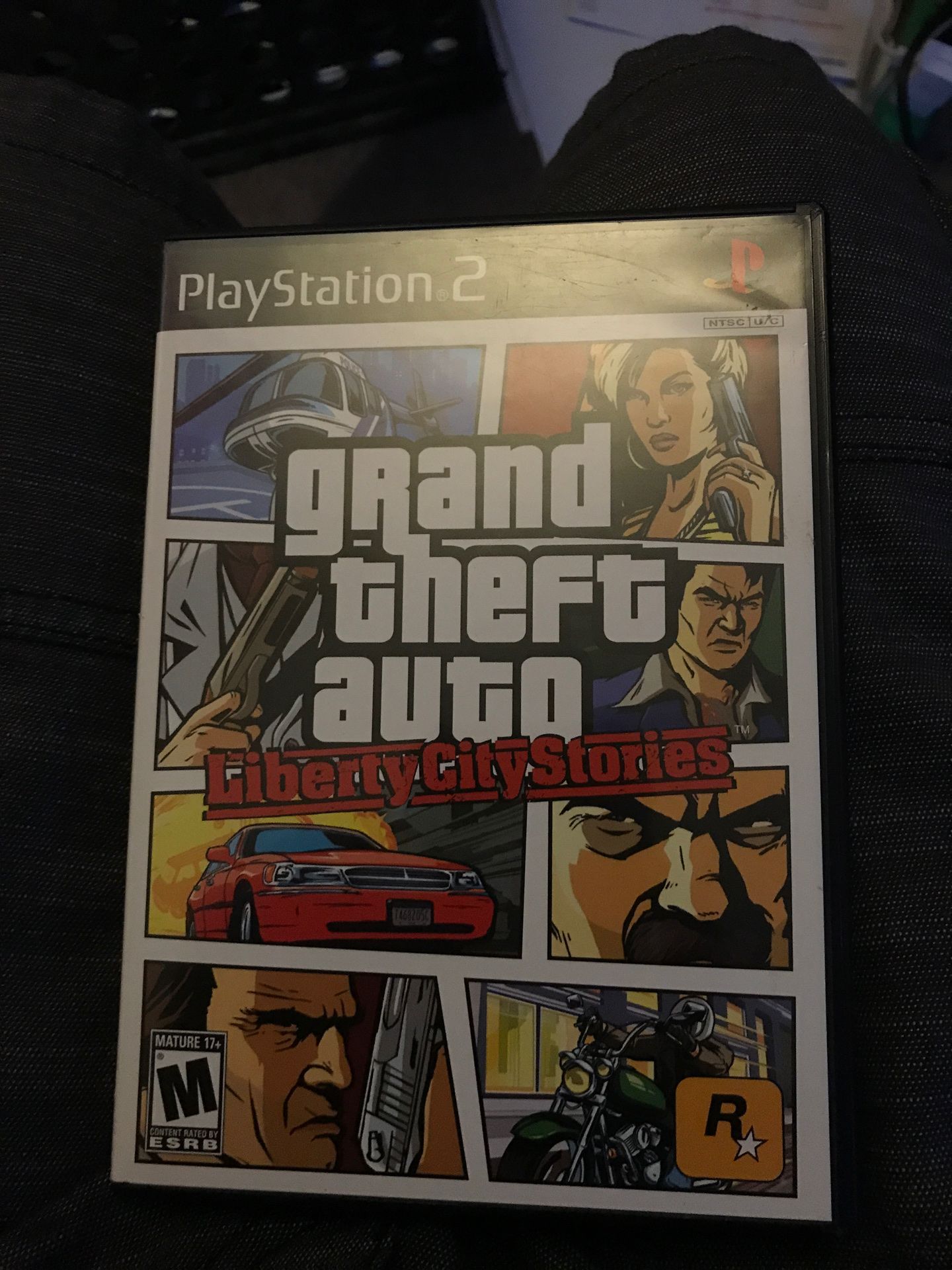 Gta liberty city with poster Ps2