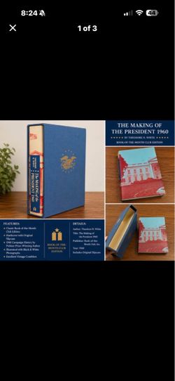 The Making of the President 1960 Book with Slipcase