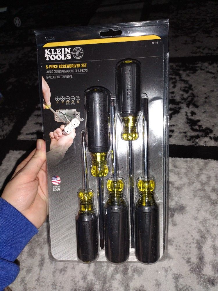 Klein Tools 5 Piece Screwdriver Set
