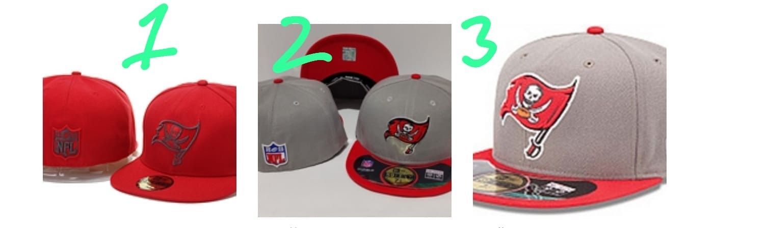 Tampa Bay Buccaneers Fans Fitted Hat Cap