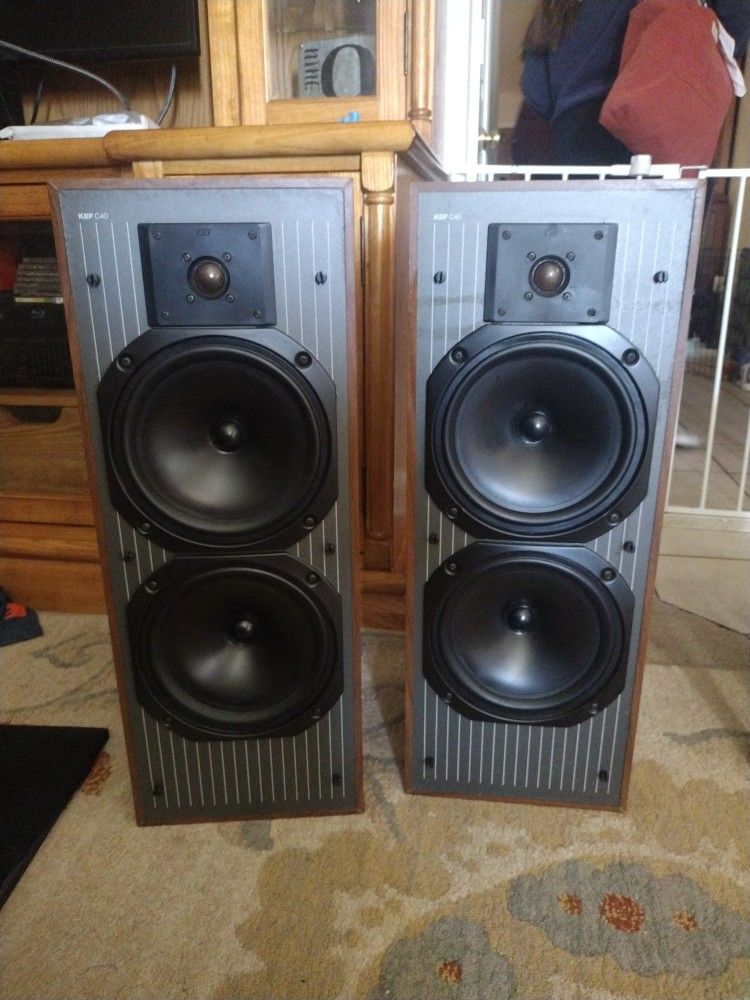 KEF C40 Speakers. for Sale in Surprise, AZ - OfferUp