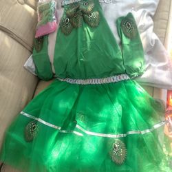 Girls Peacock Costume