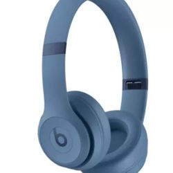 Beats - Solo 4 True Wireless On-Ear Headphones - Slate Blue