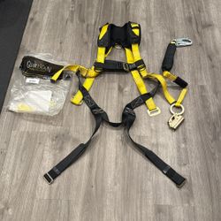 NEW Fall Protection Harness & Shock Strap (roofing)