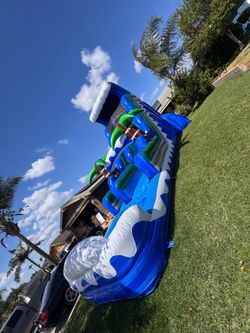 Waterslide 23 feet-tall -jumper