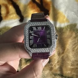 Moisannite Cartier Watch 