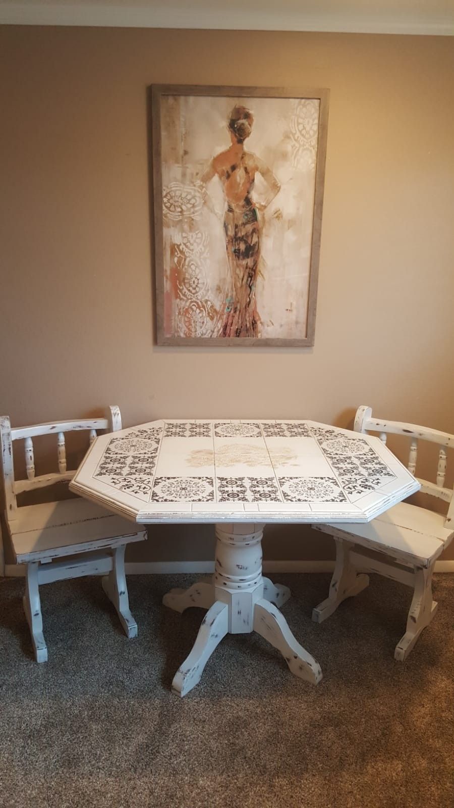 Shabby Chic Table and Chairs