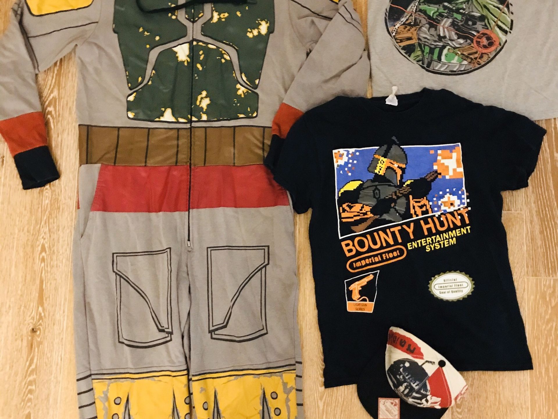 Boba Fett / Star Wars / Onesie by Disney Mens Small