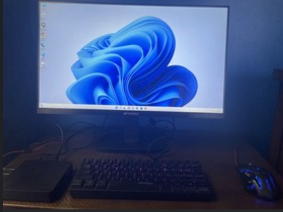 24″ 1080p Sansui 100Hz Monitor + Mechanical Keyboard + Mouse, Price is Negotiable