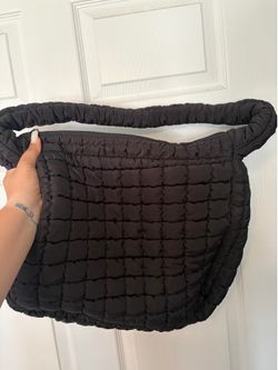 Puffer bag black