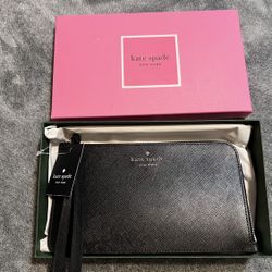 Staci Medium L-zip Wristlet Kate Spade