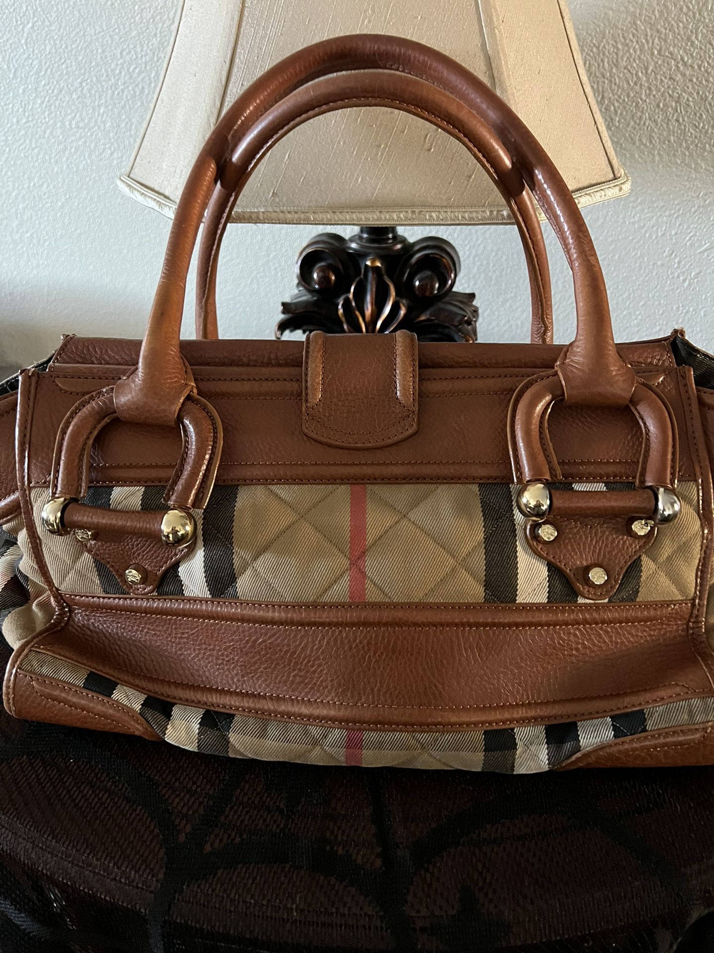 Beautiful Burberry Large Purse And Wallet Original 