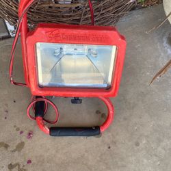Commercial electric work light