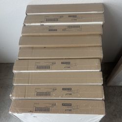9 New IKEA White Extension Units 