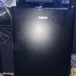 mini fridge .