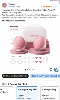 Momcozy wearable pumps (2)
