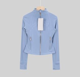Luxe Sculpt Zip-Up Jacket – Sky Blue by Lululemon
