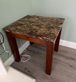 marble side table