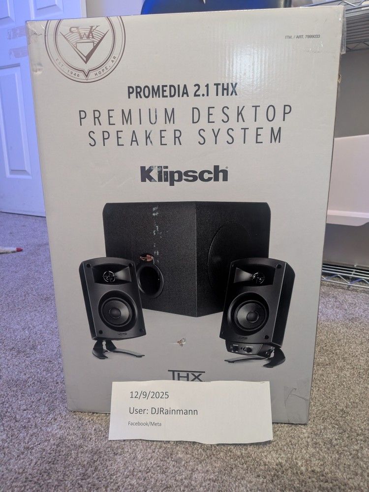 Klipsch ProMedia 2.1 Computer Speaker System