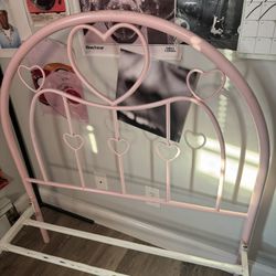 Twin bed Frame pink 