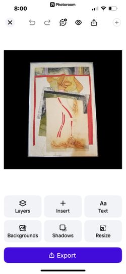 Painting original by a French Artist