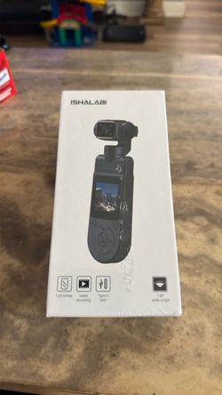 ISHALABI Pocket Camera with Gimbal