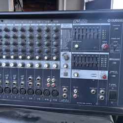 Yamaha 12 Channel Mixer Amplifier 