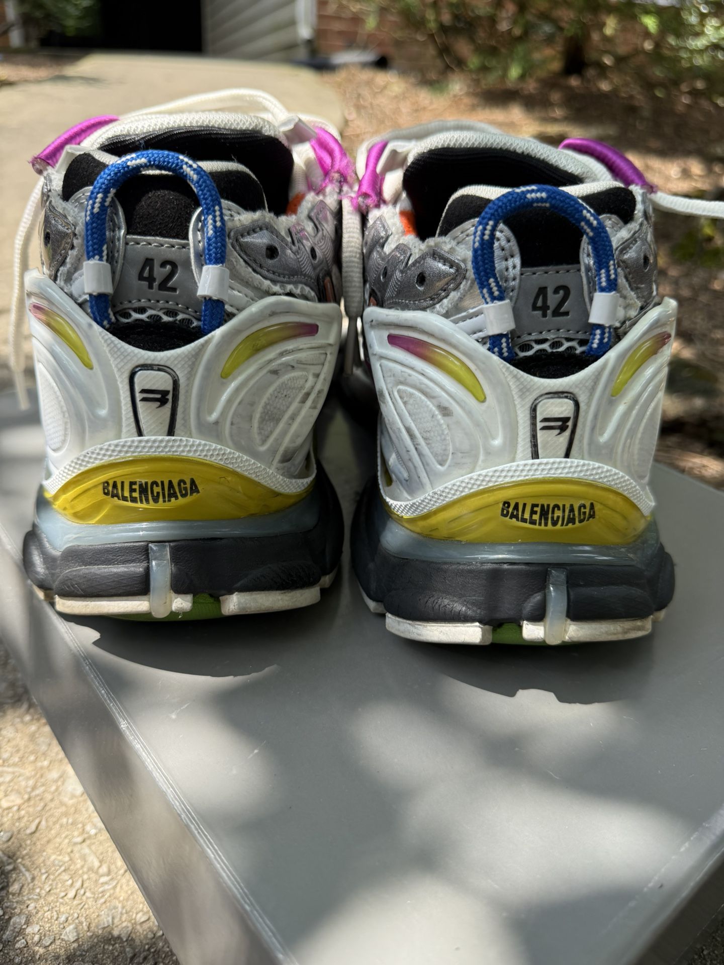 Balenciaga runners multi color