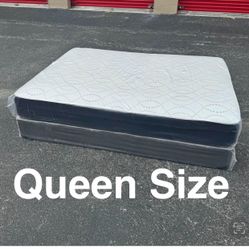 NEW Mattress Queen Size Regular With Box Spring // Offer  🚚