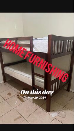 Furniture bunkbed, twin size