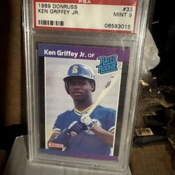 1989 Donruss Ken Griffey RC 