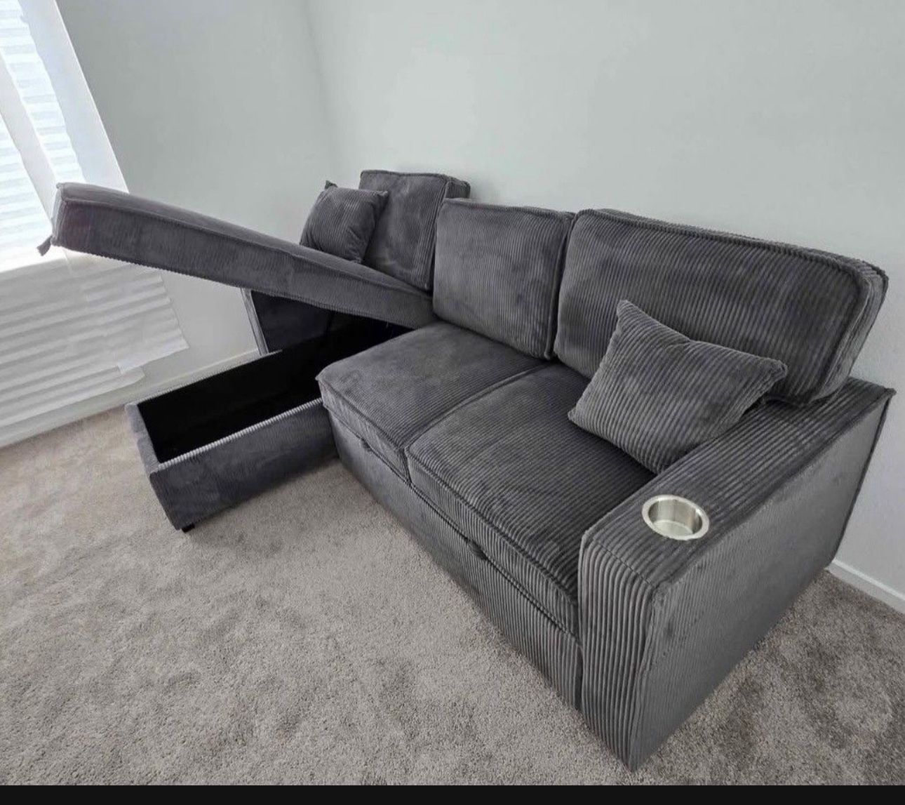 Corduroy Couch Pull Up Bed