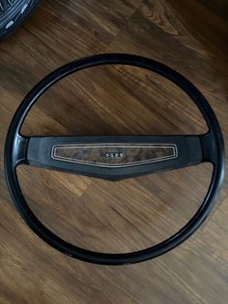 1(contact info removed) RS CHEVY CAMARO WOOD STEERING WHEEL