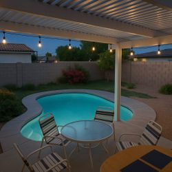 Patio Furniture Set - Patio Table w/ Patio Chairs